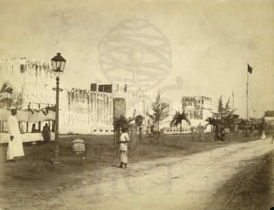 EU: Quartel em Zanzibar (1901), Zanzibar City, 1901