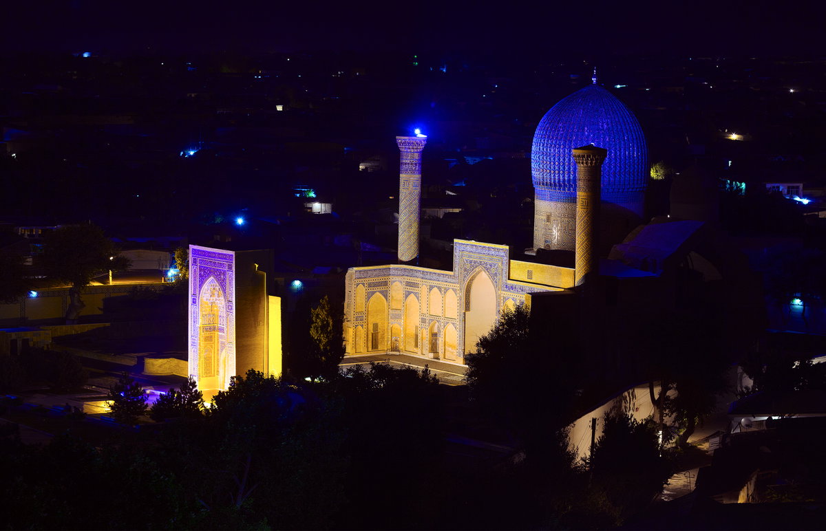 Гур-Эмир - Amir Temur maqbarasi - Gur-e-Amir (By Khusen Rustamov), Samarkand, Uzbekistan, 2015