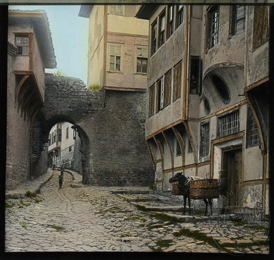 EU: Plovdiv - Greek houses (1901), Plovdiv, Bulgaria, 1901