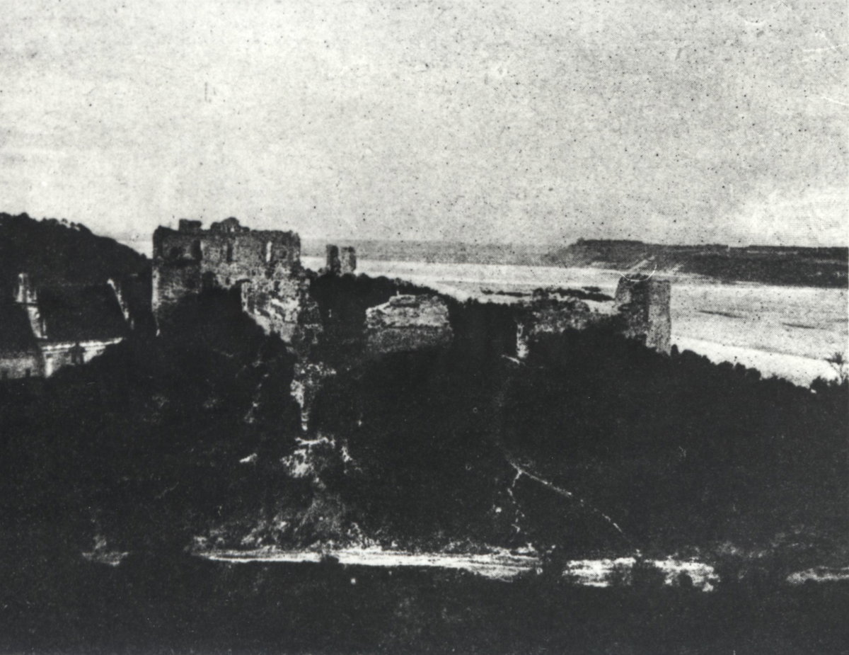 EU: Kazimierz Dolny, ul. Zamkowa 12. Ruiny Zamku (1915), Kazimierz Dolny, Poland, 1915