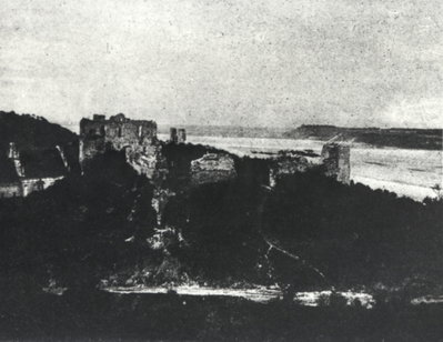EU: Kazimierz Dolny, ul. Zamkowa 12. Ruiny Zamku (1915), Kazimierz Dolny, 1915