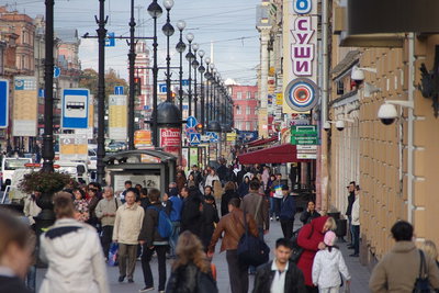 Nevsky Prospect, Saint Petersburg, 2012