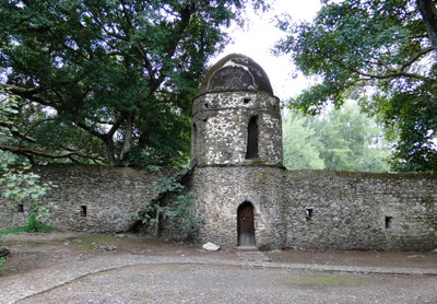 Fasilides Bath - Tower, Gondar, 2012