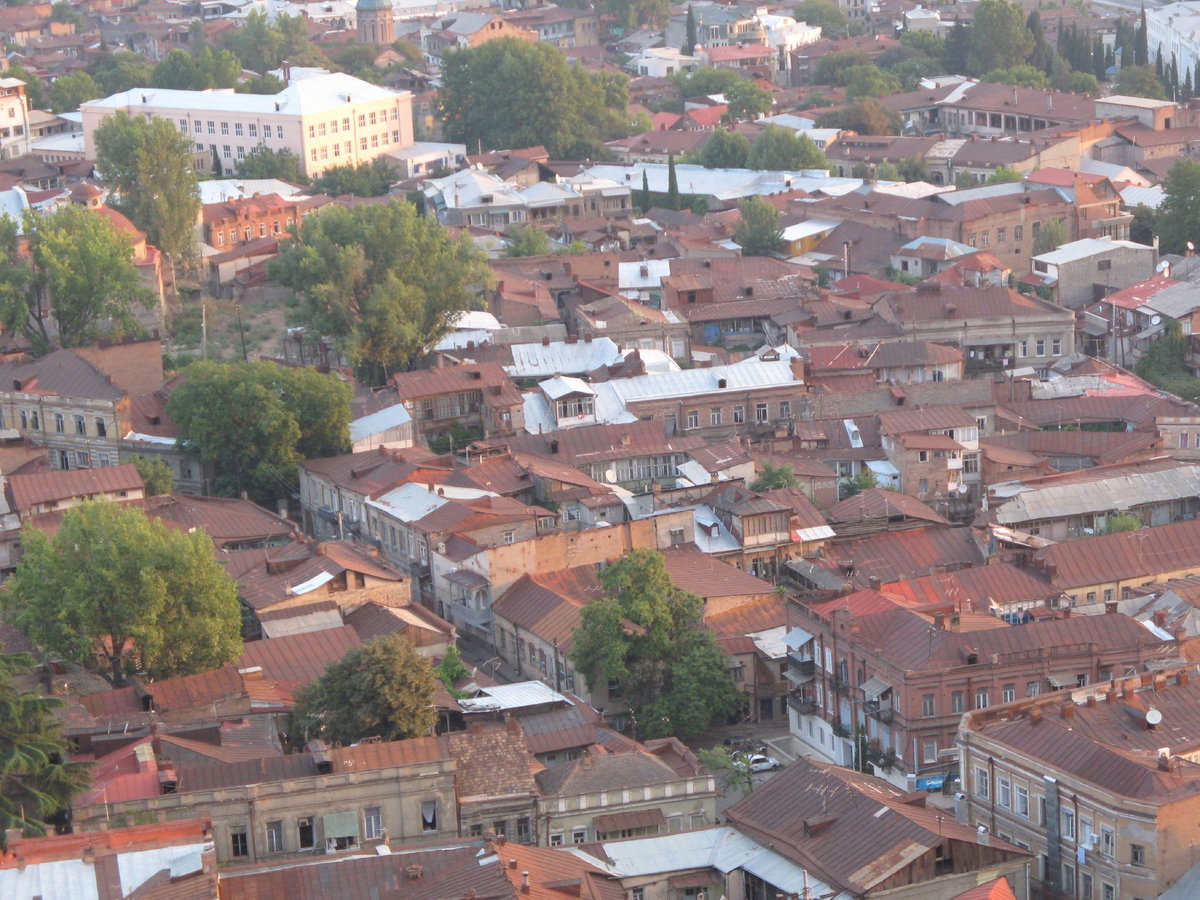 View of Tbilisi, Tbilisi, Georgia, 2008