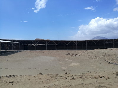 Plaça principal de la Huaca de la Luna, Trujillo, 2017