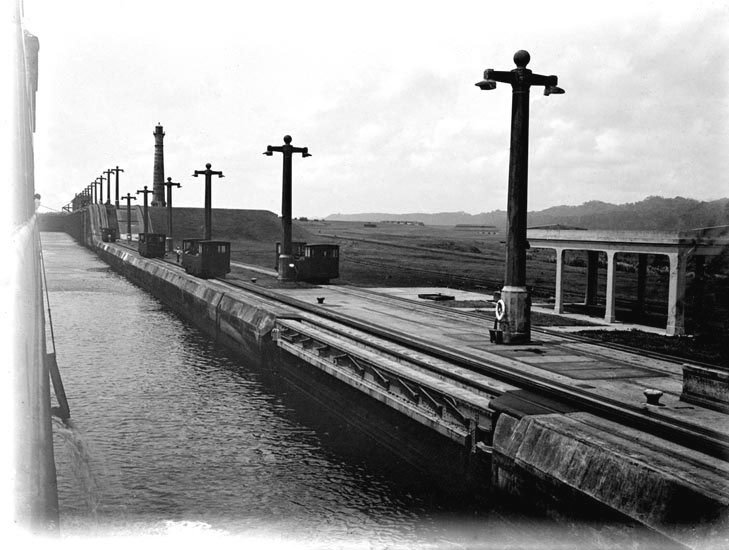 EU: Sluss i Panamakanalen (1920), Gatún, Panama, 1920