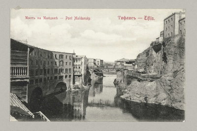 EU: Maïdanskybrug van veraf (1905), Tbilisi, 1905