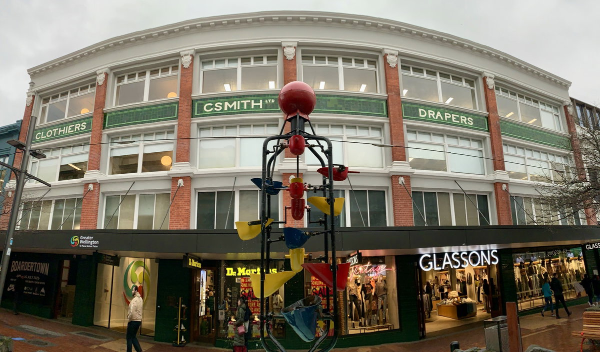 Farmers Building, Wellington, New Zealand, 2021