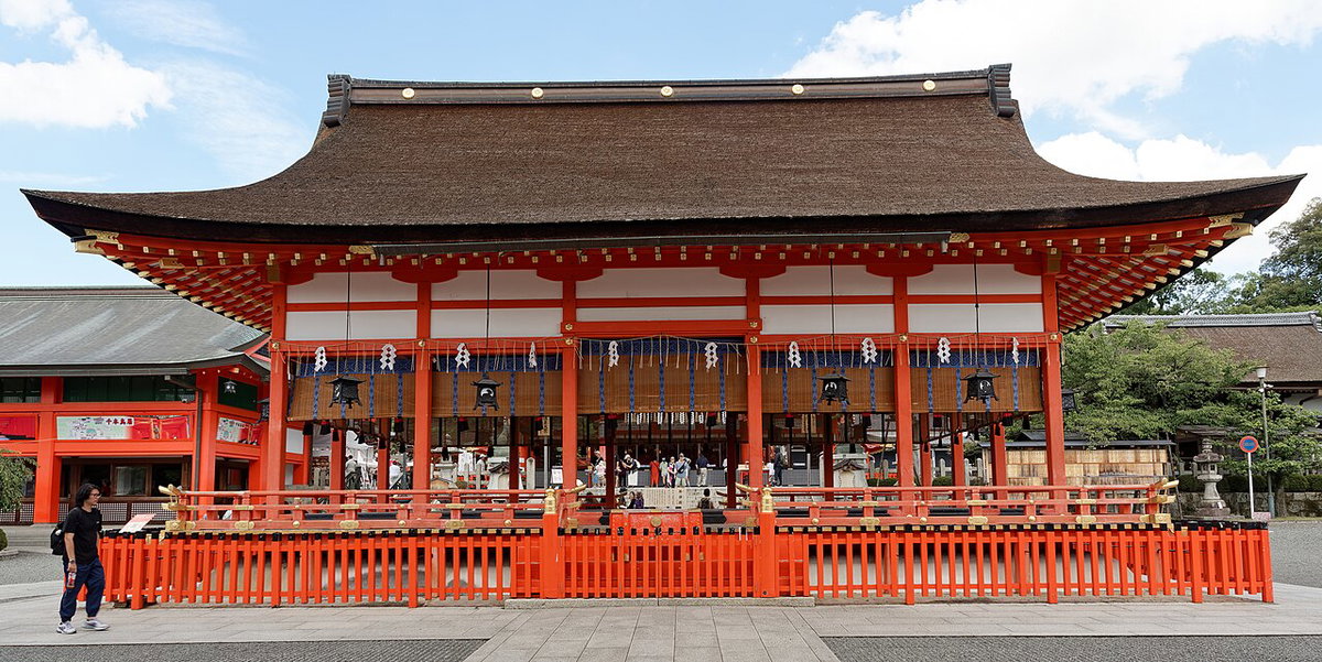 Ge-haiden, Fushimi Inari-taisha, Kyoto, 1456, Kyoto, Japan, 2024