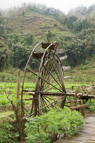 Water wheel in Cat Cat village, Sa Pa, Vietnam, 1142, Sa Pa, 2024