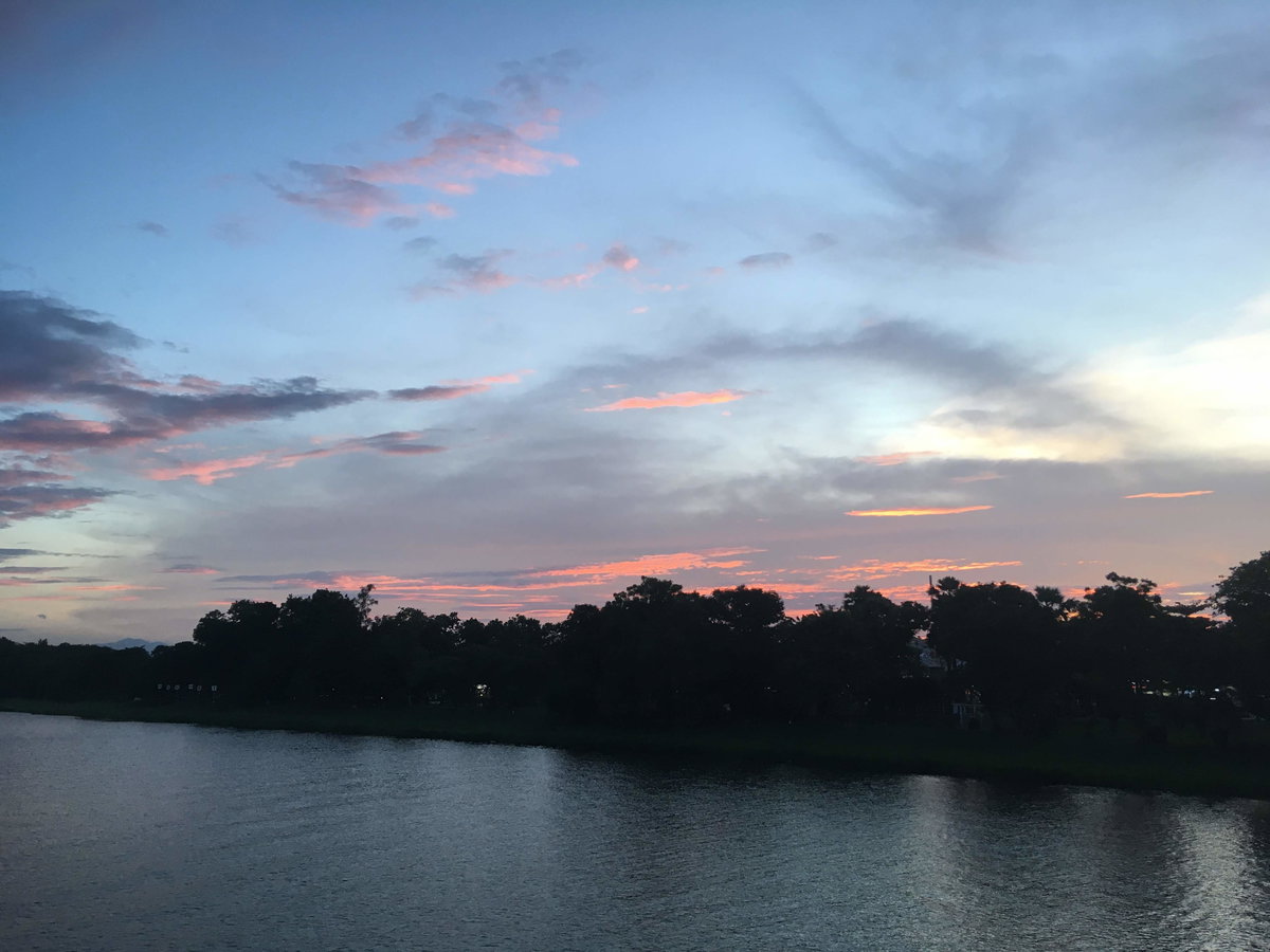Sunset on the Perfume River 6, Hue, Vietnam, 2018
