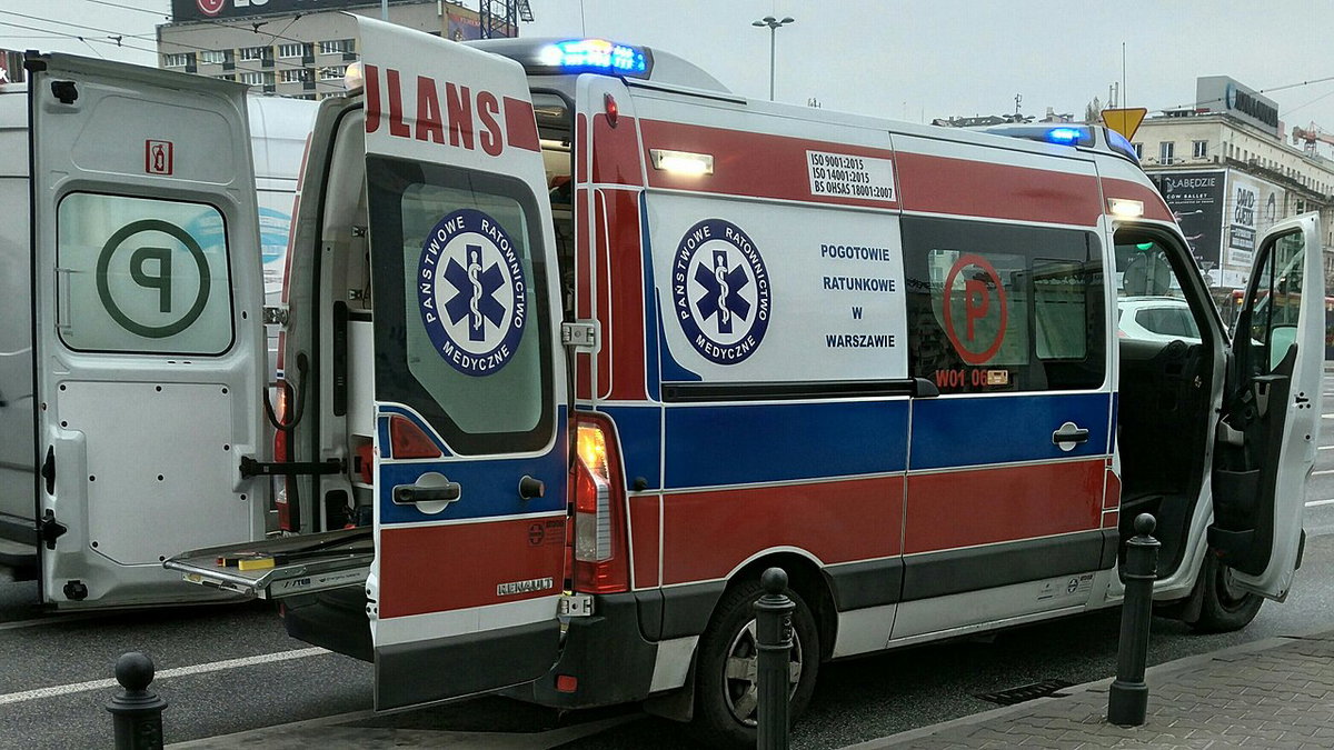 Ambulance in Poland 02, Warsaw, Poland, 2017