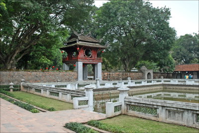 Le bassin de la Lumière céleste (Temple de la littérature, Hanoi), Hanoi, 2010