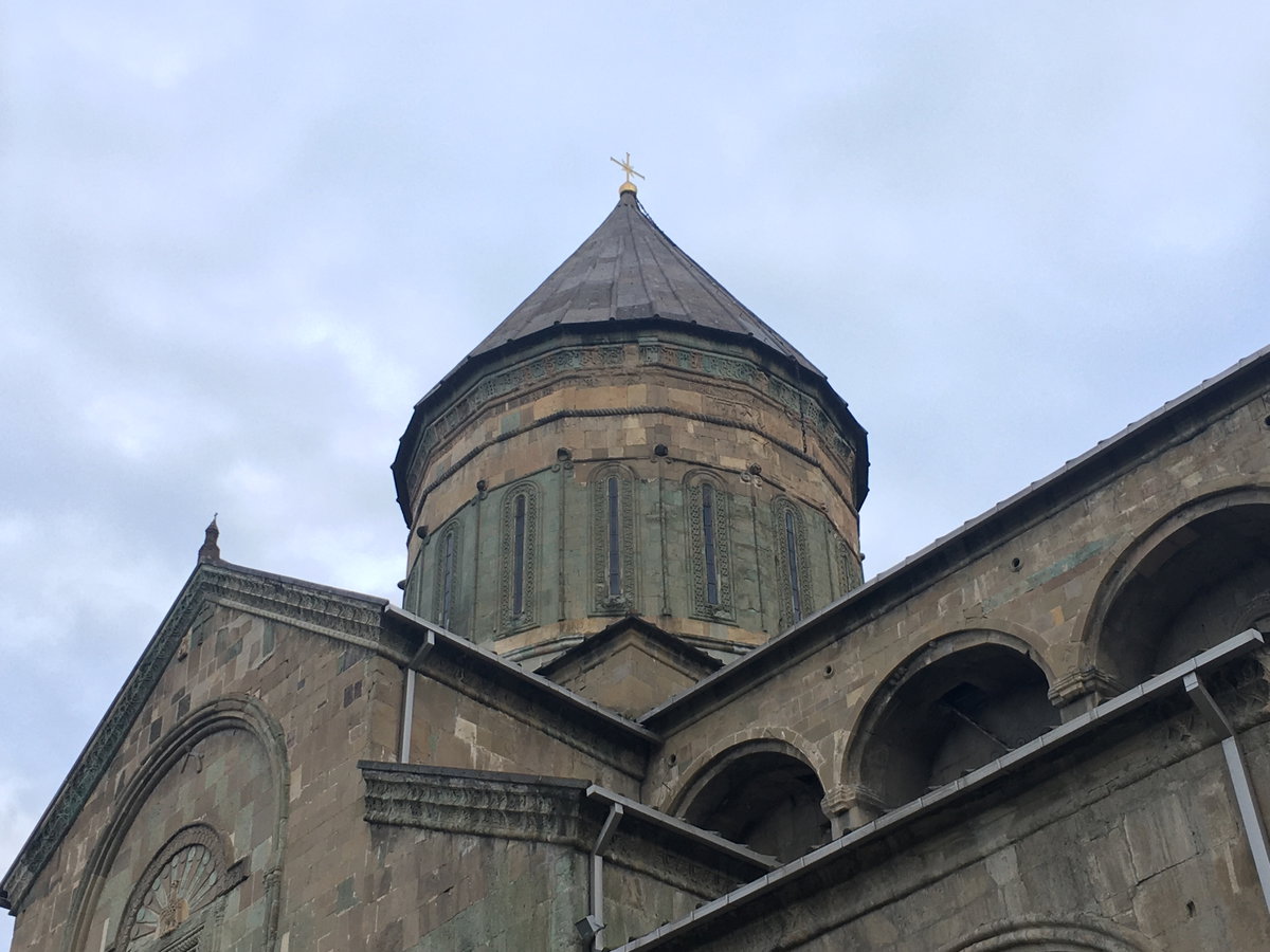 Svetitskhoveli Cathedral. Jan 2021 06, Mtskheta, Georgia, 2021