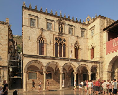 Dubrownik, Pałac Sponza, Dubrovnik, 2011