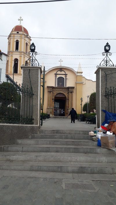 Iglesia de San Sebastian 01, La Paz, 2019