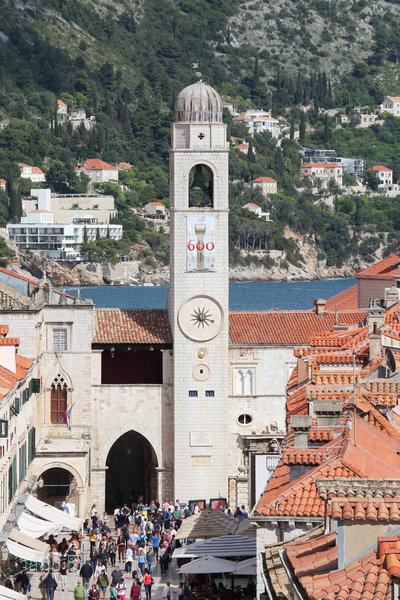 Clock Tower of Dubrovnik 01, Dubrovnik, 2019
