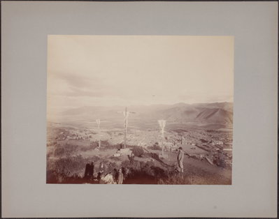 Cuzco from Sacsahumann; UAV (O229) Cuzco from Sacsahumann, Cusco, 1905