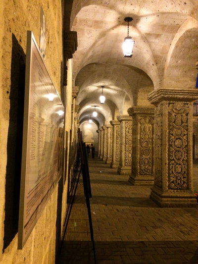 Arte en los Claustros de la Compañía, Arequipa, 2015