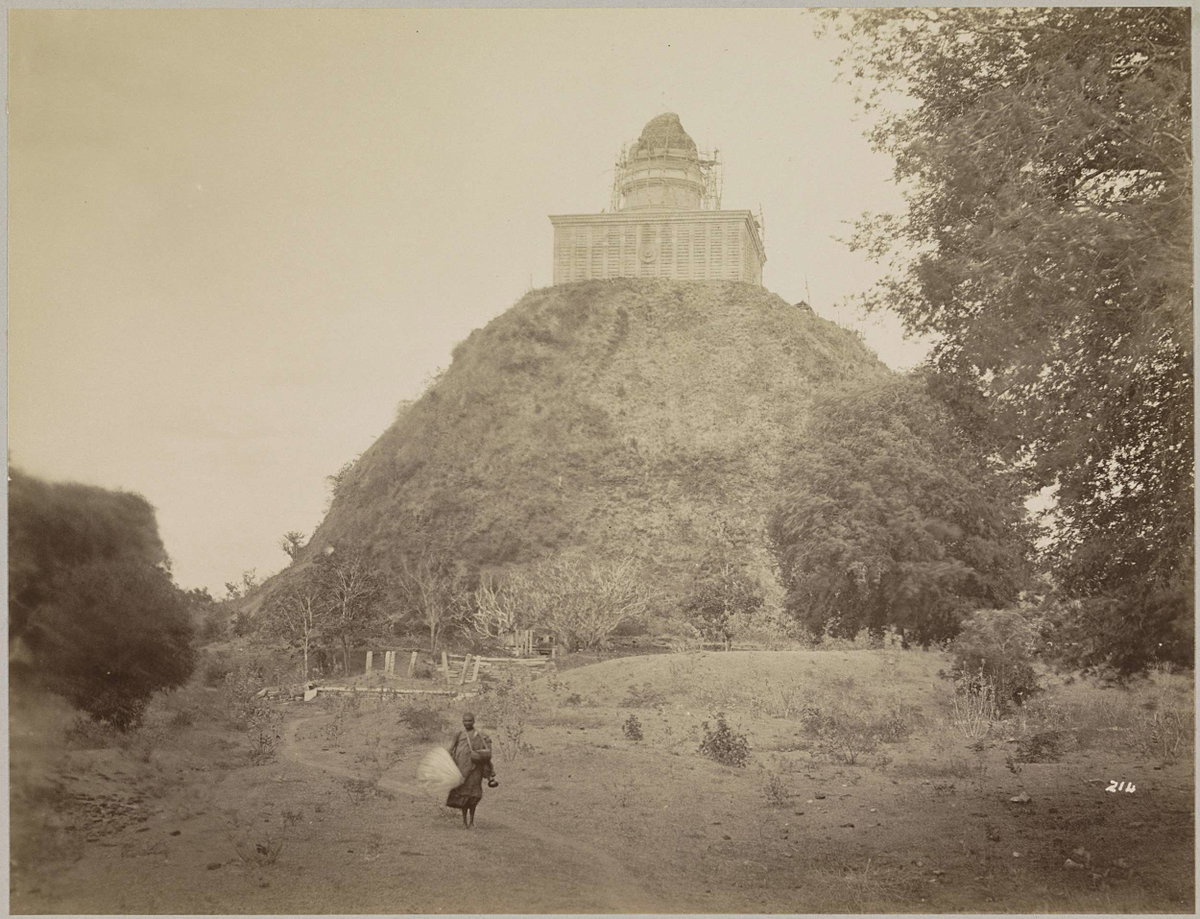 EU: Stoepa, Anuradhapura, view 2 (1895), Anuradhapura, Sri Lanka, 1895