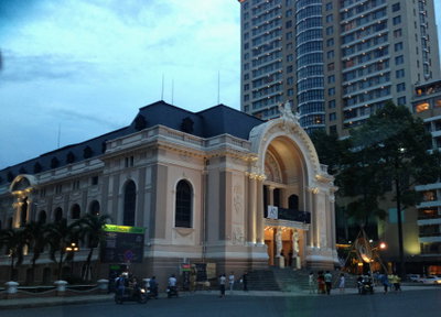 Nha hat saigon, vietnam, Ho Chi Minh City, 2013