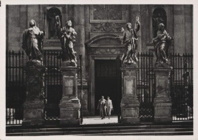 EU: Kraków. Przed Kościołem Św. Piotra (1939), Kraków, Poland, 1939