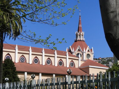 Iglesia de los Doce Apóstoles-Vista Lateral, Valparaíso, 2012