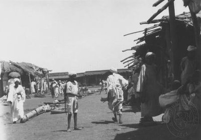 EU: A view of the market (1901), Omdurman, 1901