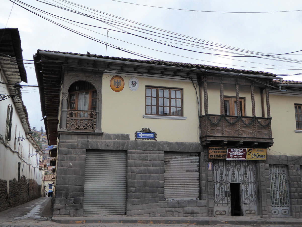 Consulados de Alemania y Austria en el Cusco, Cusco, Peru, 2018