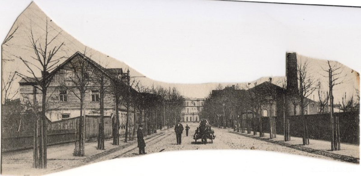 EU: Liepāja. Vakzāles iela (1900), Liepāja, Latvia, 1900