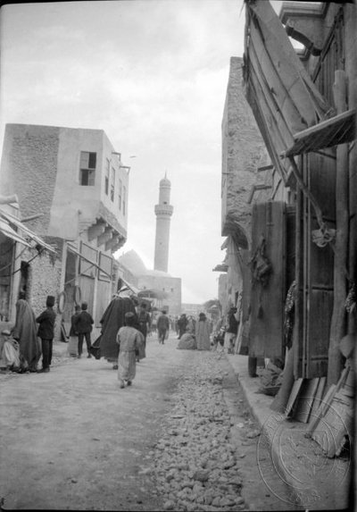 EU: A view into the alley (1925), Mosul, Iraq, 1925