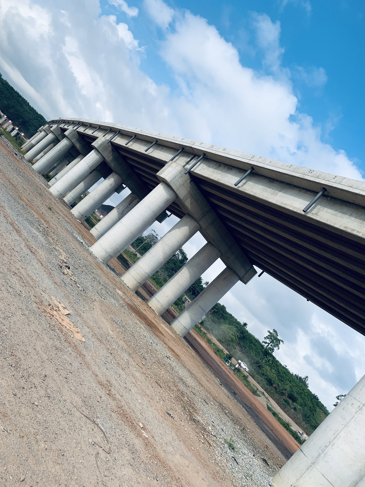 Ongoing railway line, Sekondi-Takoradi, Ghana, 2021