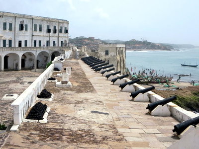 Southeast Battery of Cape Coast Castle, Cape Coast, 2015