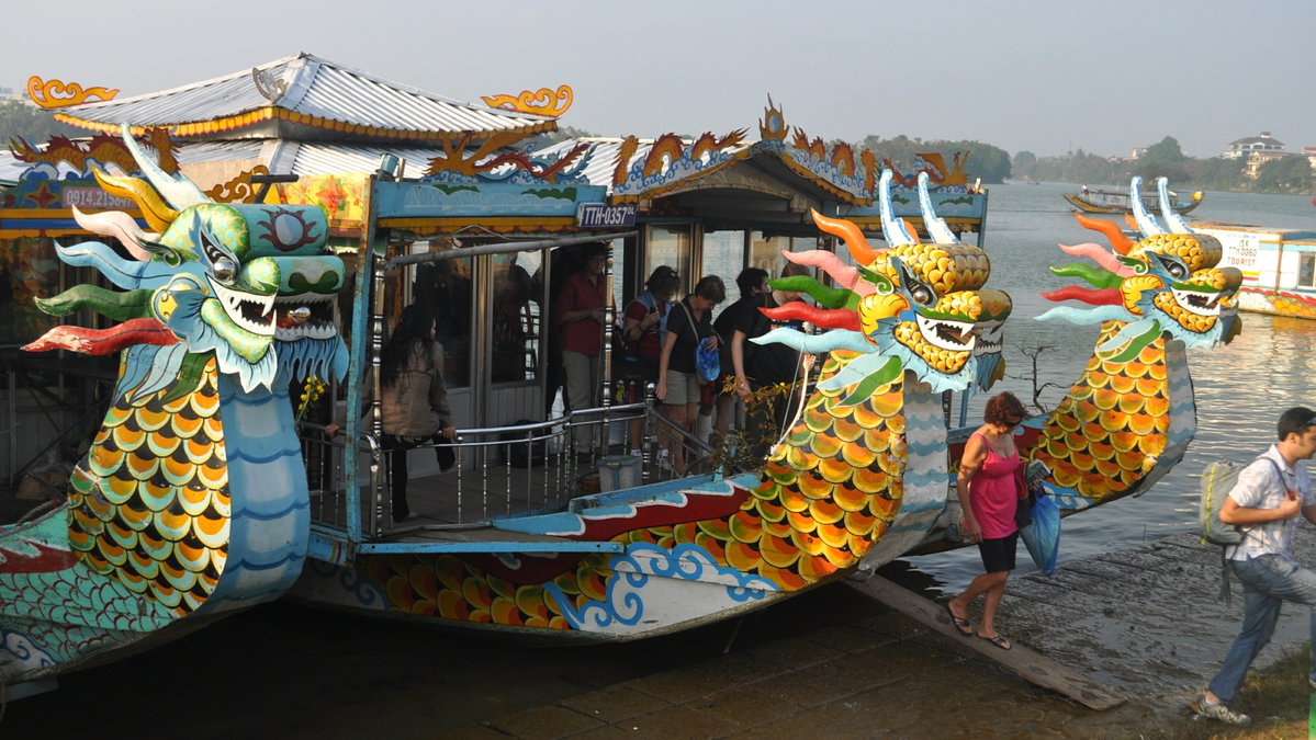 End of the Cruise, Perfume River, Hue, Hue, Vietnam, 2012