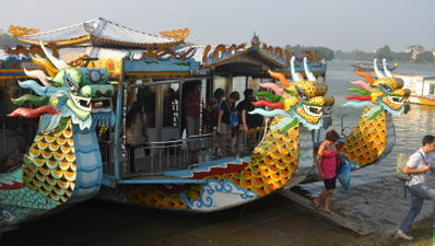 End of the Cruise, Perfume River, Hue, Hue, 2012