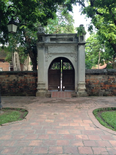 Fifth Courtyard of the Temple of Literature, Hanoi — photos through time