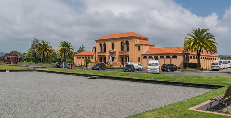 Rotorua, Nueva Zelanda in 2017 — Blue Baths in Rotorua 01