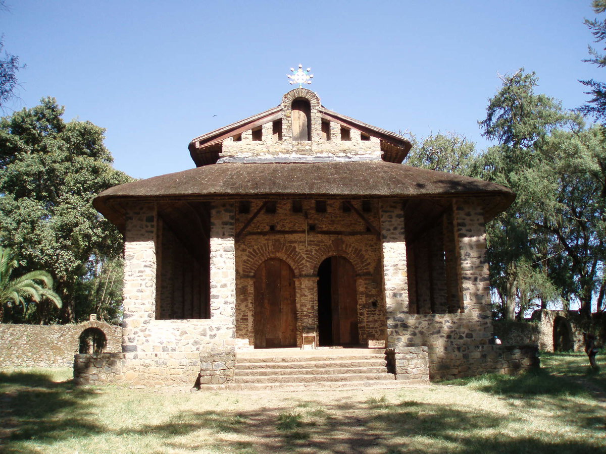 Gondar église, Gondar, Ethiopia, 2007