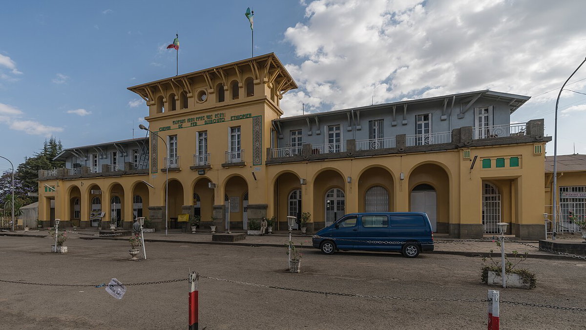 ET Addis former station, Addis Ababa, Ethiopia, 2018