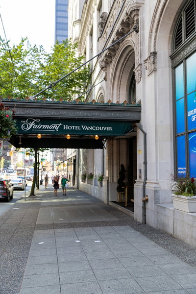 Luxury Fairmont Hotel in Vancouver, Vancouver, 2018