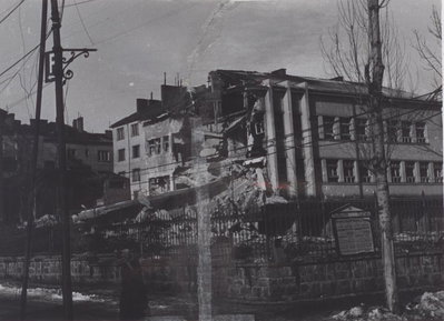 BASA 45K St Sedmochislenitsi school Sofia WW2, Sofia, 1944