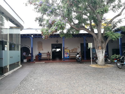 Pati d'edifici al carrer Independencia de Trujillo, Trujillo, 2017