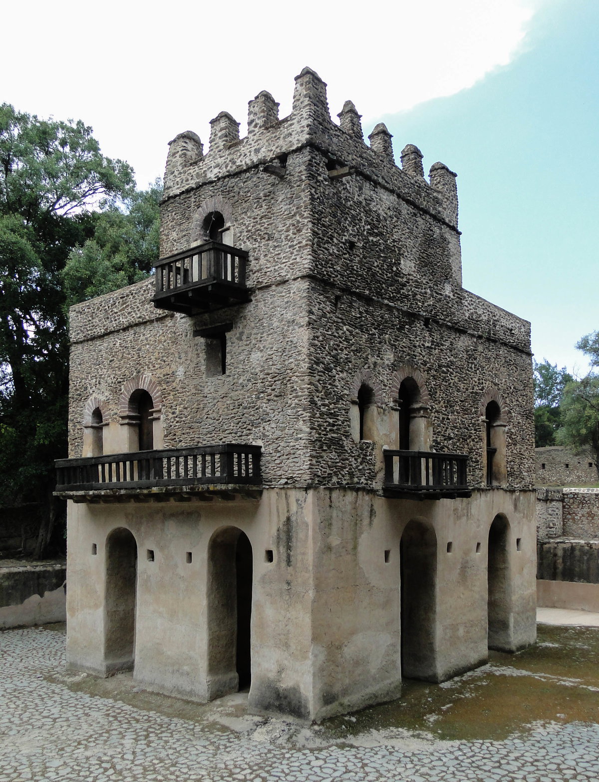 Fasilides Bath 07, Gondar, Ethiopia, 2012