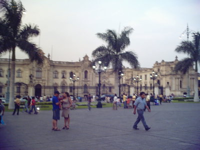 Palacio de Gobierno, desde Plaza de Armas, Lima, Lima, 2007