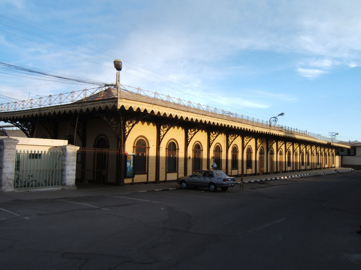 Arequipa treinstation, Arequipa, Peru, 2008