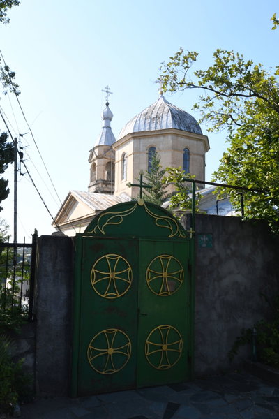 Ქუთაისი, მთავარანგელოზის ეკლესია Kutaissi, Church of the archangels and cemetery, Kutaisi, 2019
