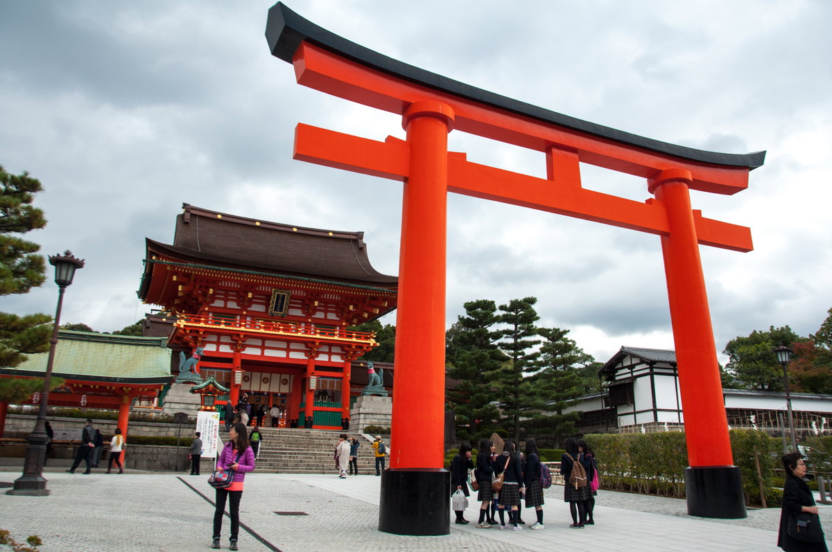 Fushimi Inari Shrine, Kyoto City; November, Kyoto, Japan, 2013