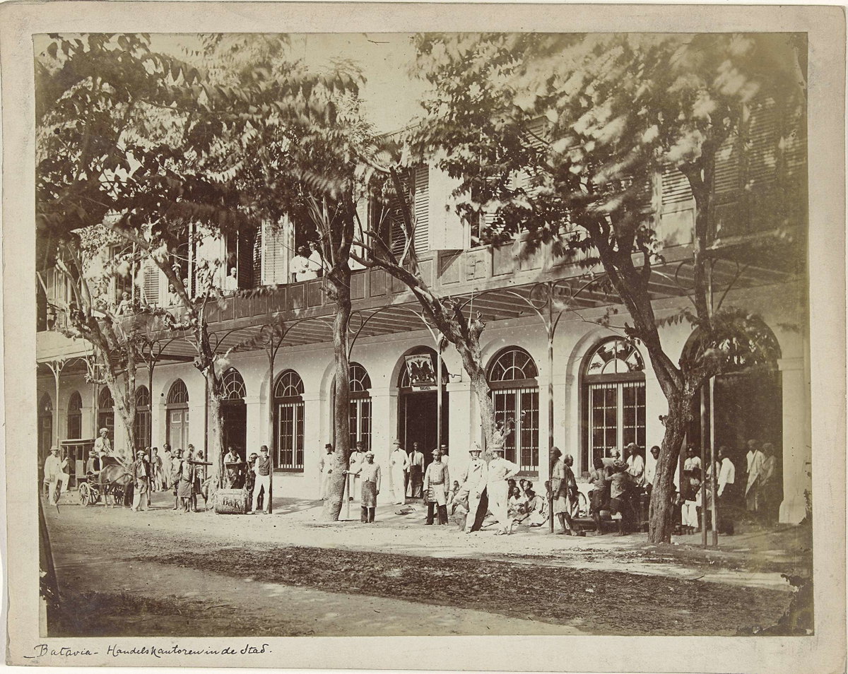 EU: Consulaat van de stad Bremen aan de Kali Besar in Batavia (1860), Jakarta, Indonesia, 1860