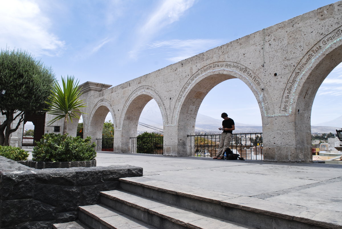 Mirador of Yanahuara, Arequipa, Arequipa, Peru, 2007
