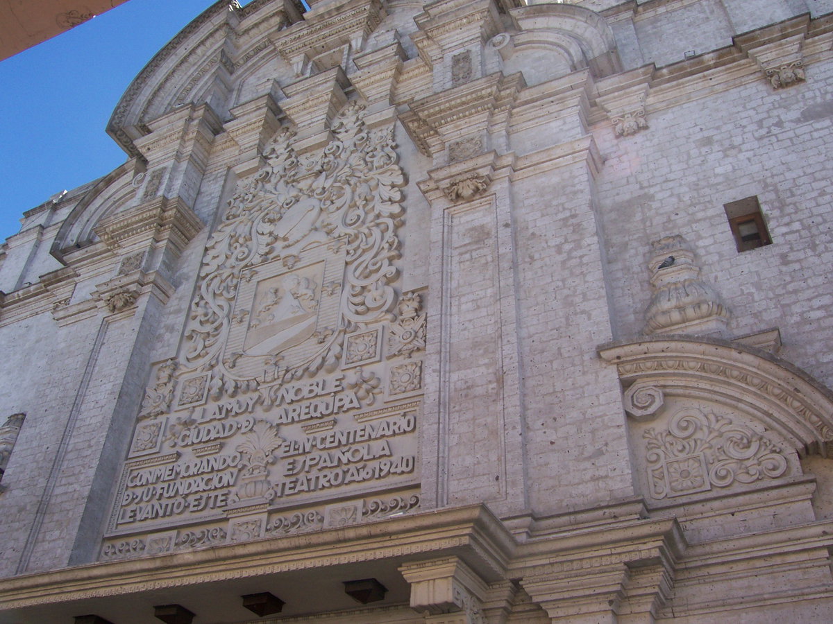 El arte del tallado del sillar en Arequipa, Arequipa, Peru, 2005